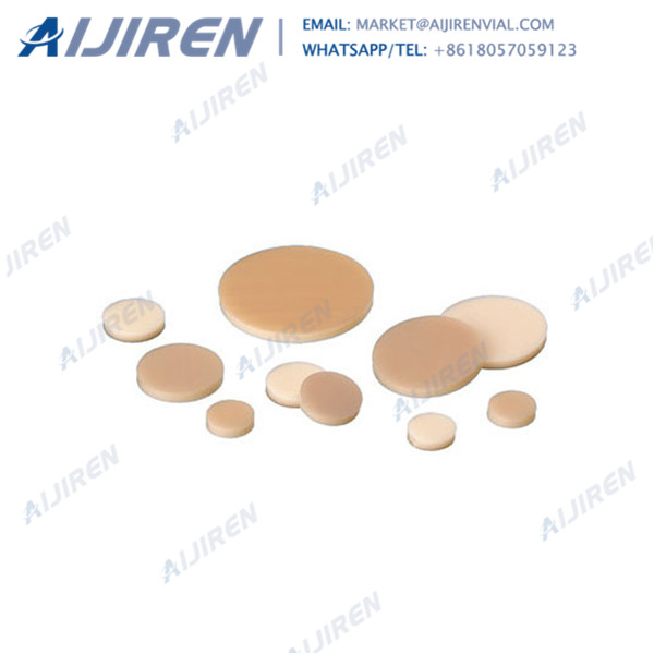 <h3>PTFE septa cap for amber vial Saudi Arabia-Aijiren HPLC Vials</h3>
